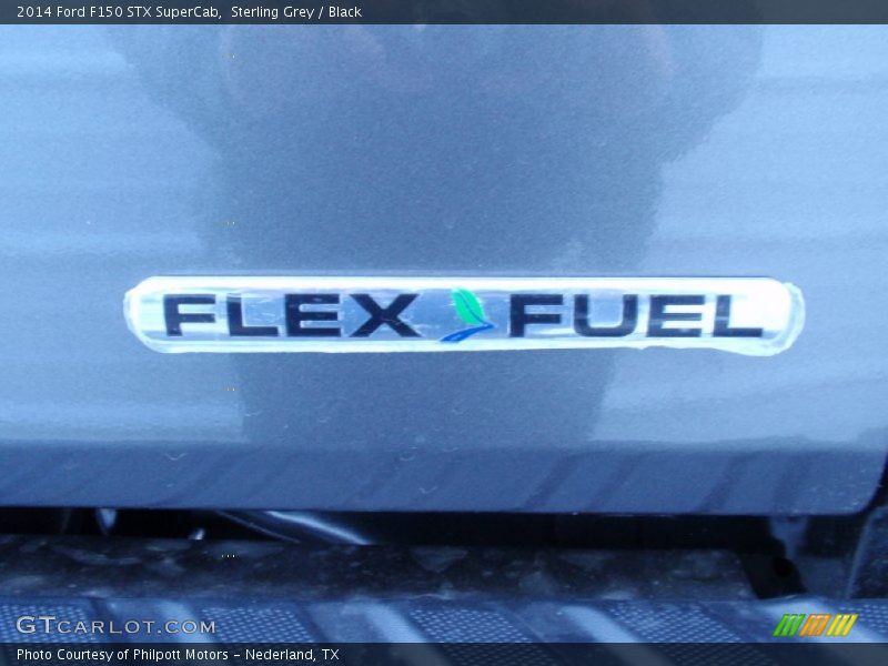 Sterling Grey / Black 2014 Ford F150 STX SuperCab