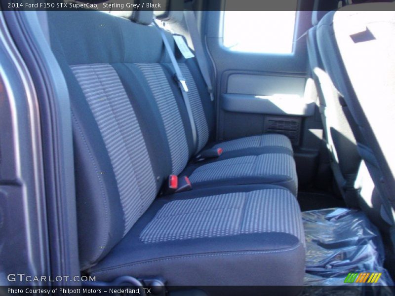 Sterling Grey / Black 2014 Ford F150 STX SuperCab