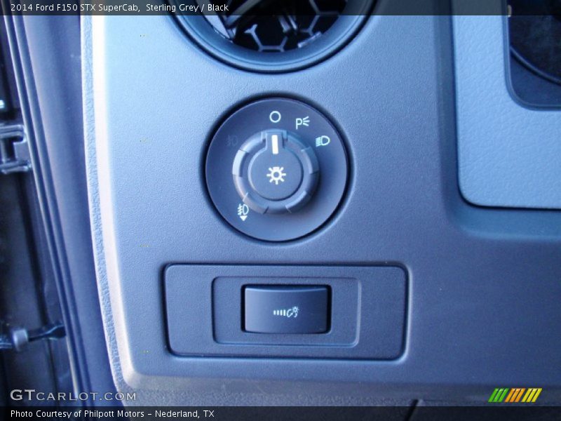 Sterling Grey / Black 2014 Ford F150 STX SuperCab