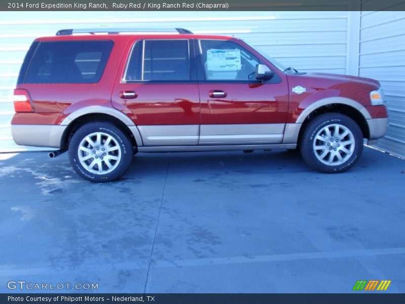  2014 Expedition King Ranch Ruby Red