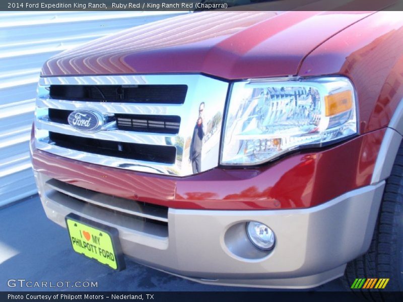 Ruby Red / King Ranch Red (Chaparral) 2014 Ford Expedition King Ranch