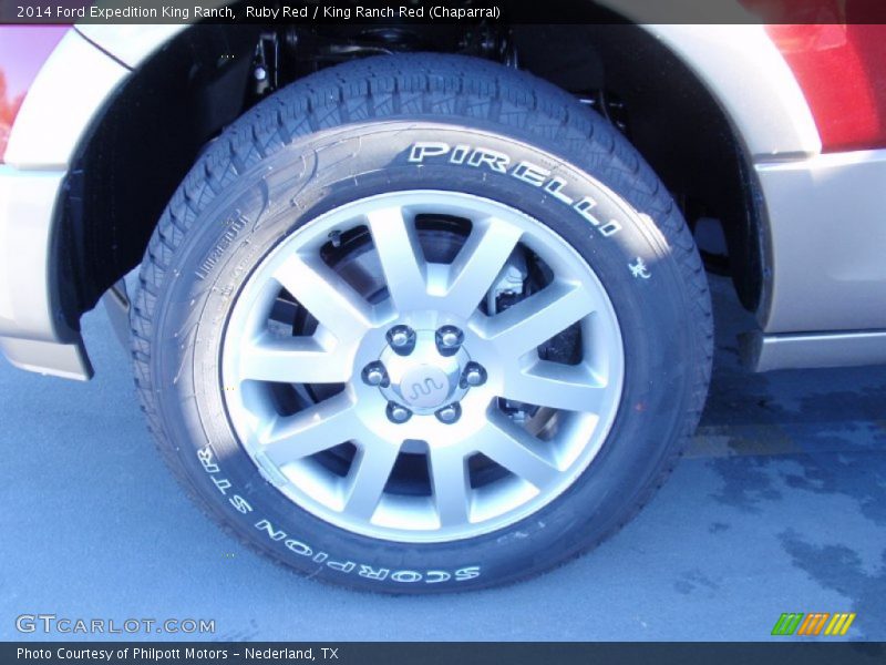 Ruby Red / King Ranch Red (Chaparral) 2014 Ford Expedition King Ranch