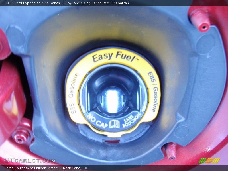 Ruby Red / King Ranch Red (Chaparral) 2014 Ford Expedition King Ranch