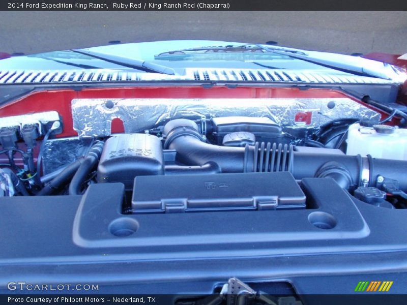 Ruby Red / King Ranch Red (Chaparral) 2014 Ford Expedition King Ranch