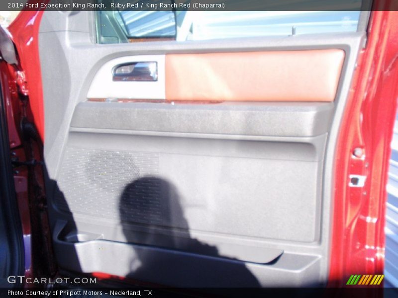 Ruby Red / King Ranch Red (Chaparral) 2014 Ford Expedition King Ranch