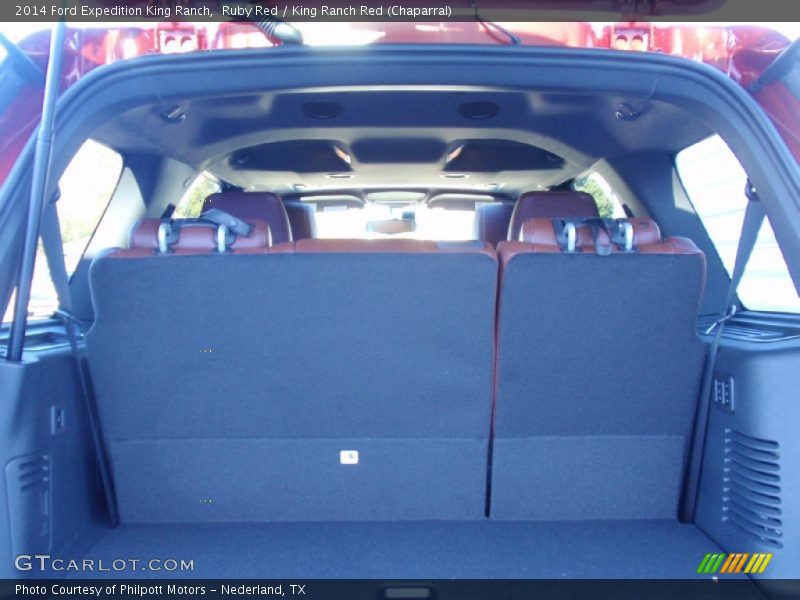 Ruby Red / King Ranch Red (Chaparral) 2014 Ford Expedition King Ranch