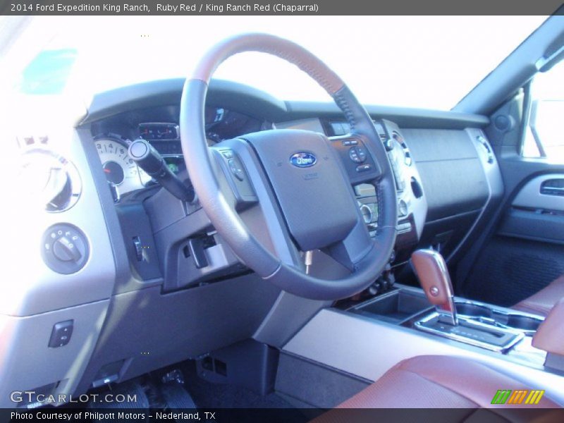 Ruby Red / King Ranch Red (Chaparral) 2014 Ford Expedition King Ranch