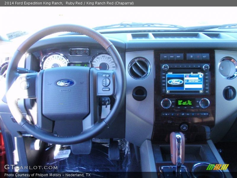 Ruby Red / King Ranch Red (Chaparral) 2014 Ford Expedition King Ranch