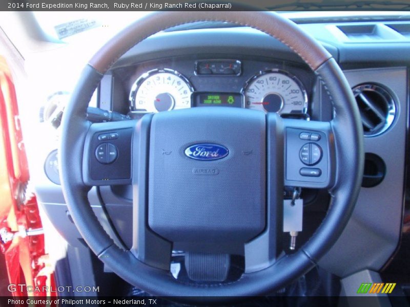 Ruby Red / King Ranch Red (Chaparral) 2014 Ford Expedition King Ranch