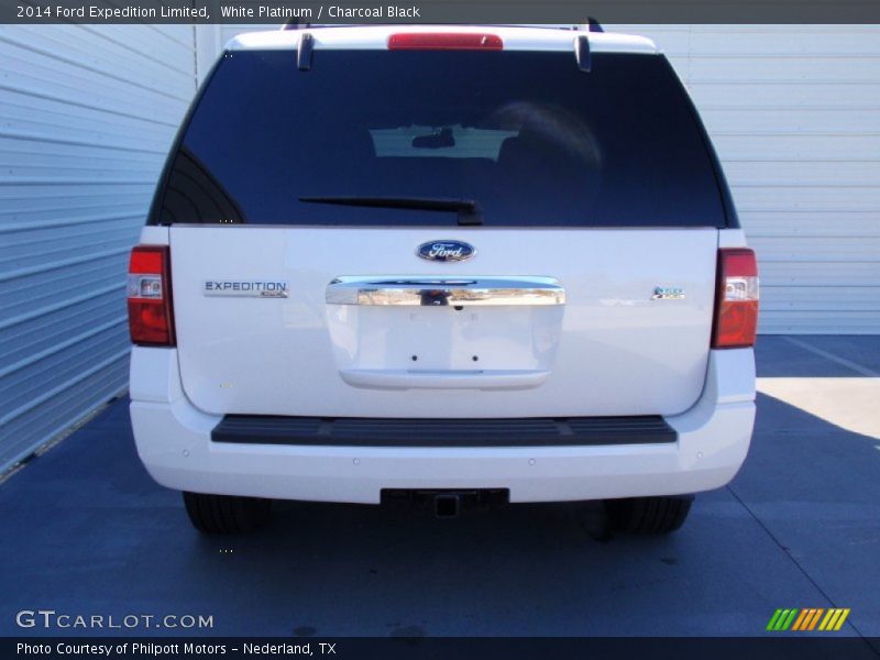 White Platinum / Charcoal Black 2014 Ford Expedition Limited