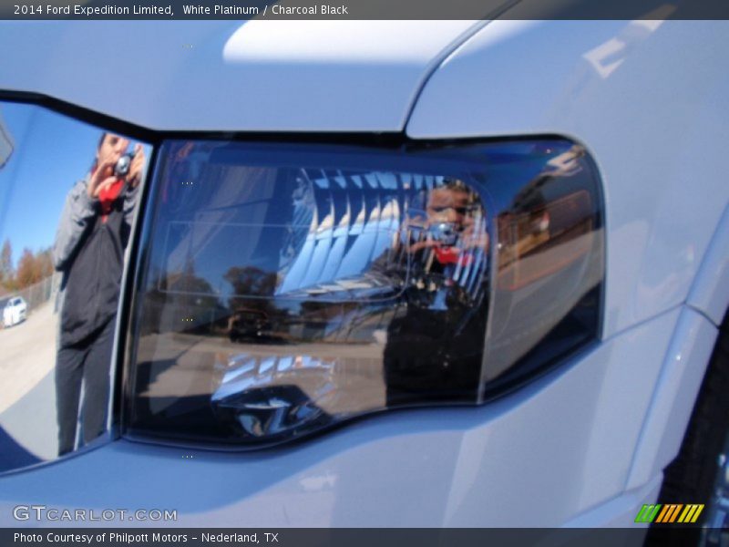 White Platinum / Charcoal Black 2014 Ford Expedition Limited