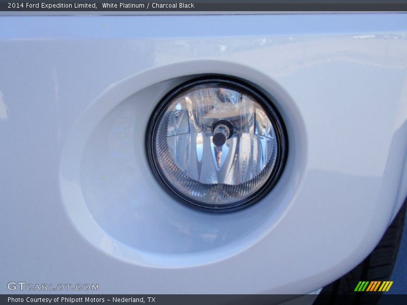 White Platinum / Charcoal Black 2014 Ford Expedition Limited