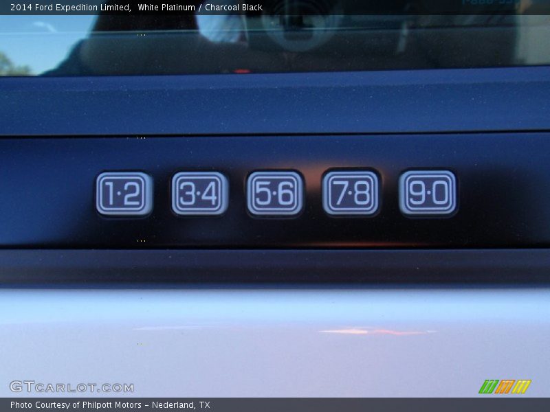White Platinum / Charcoal Black 2014 Ford Expedition Limited