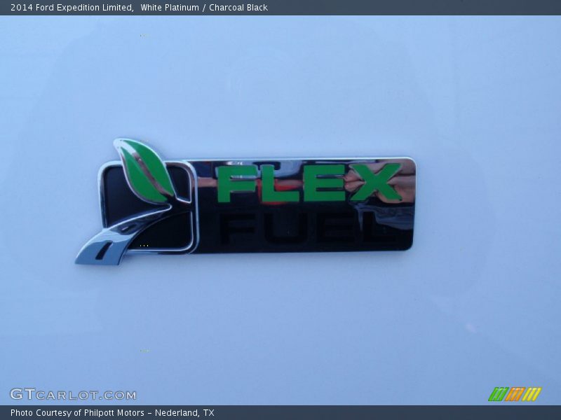 White Platinum / Charcoal Black 2014 Ford Expedition Limited