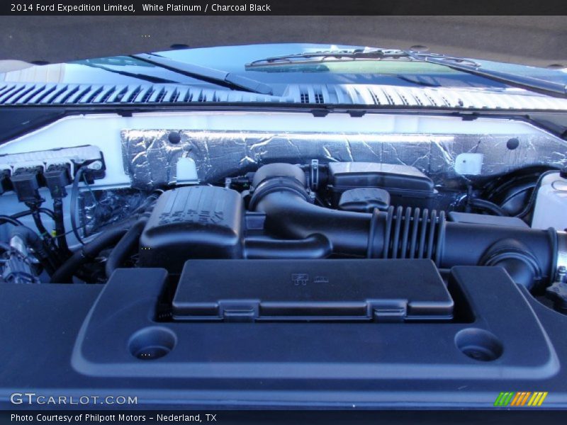 White Platinum / Charcoal Black 2014 Ford Expedition Limited