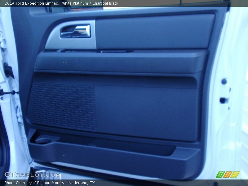 White Platinum / Charcoal Black 2014 Ford Expedition Limited