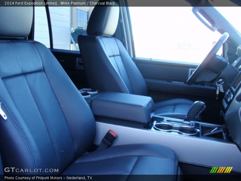 White Platinum / Charcoal Black 2014 Ford Expedition Limited