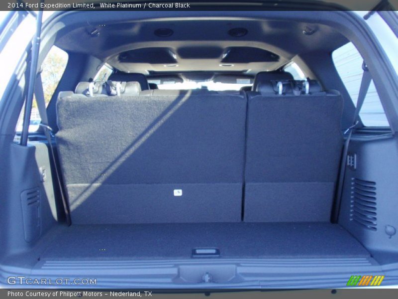 White Platinum / Charcoal Black 2014 Ford Expedition Limited