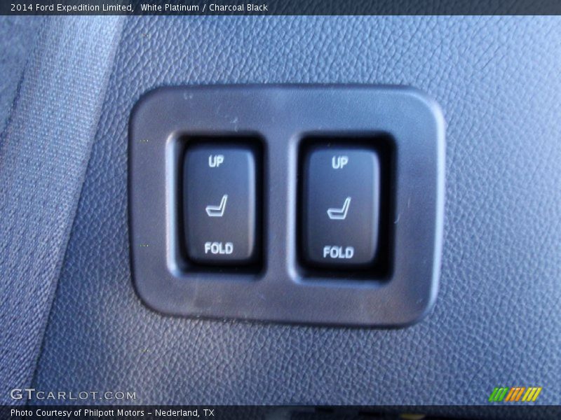 White Platinum / Charcoal Black 2014 Ford Expedition Limited