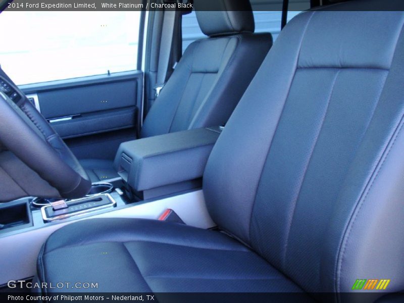 White Platinum / Charcoal Black 2014 Ford Expedition Limited