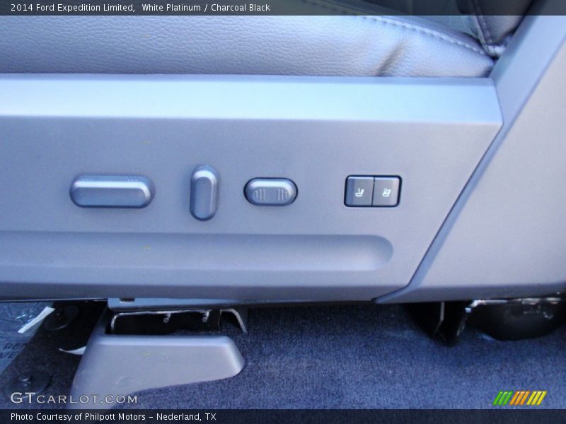 White Platinum / Charcoal Black 2014 Ford Expedition Limited