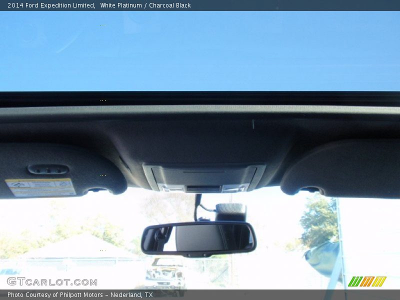 White Platinum / Charcoal Black 2014 Ford Expedition Limited