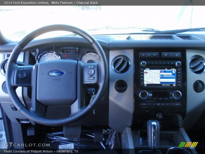 White Platinum / Charcoal Black 2014 Ford Expedition Limited