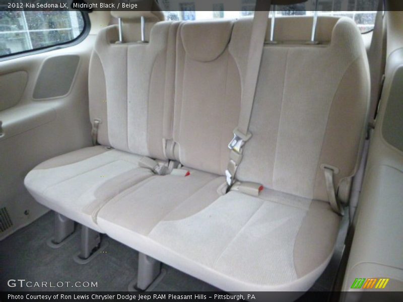 Midnight Black / Beige 2012 Kia Sedona LX
