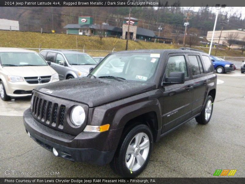 Rugged Brown Metallic / Dark Slate Gray/Light Pebble 2014 Jeep Patriot Latitude 4x4