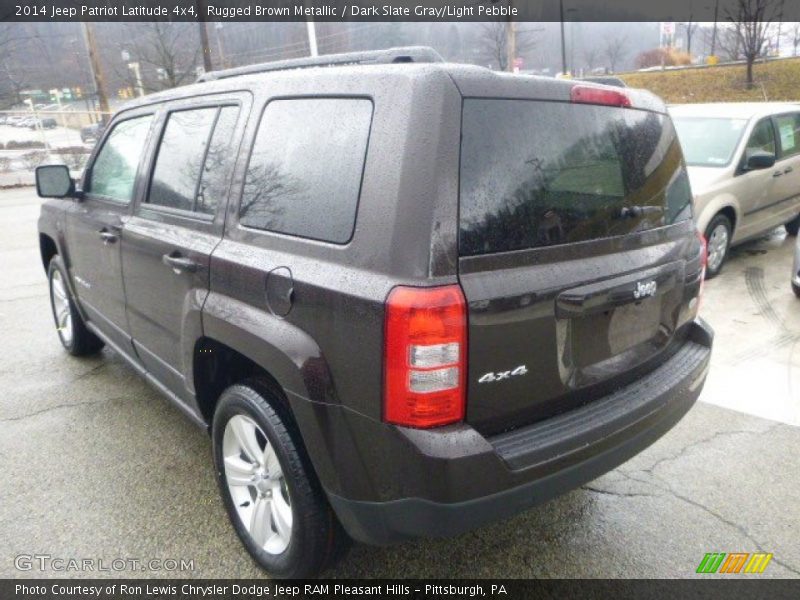 Rugged Brown Metallic / Dark Slate Gray/Light Pebble 2014 Jeep Patriot Latitude 4x4
