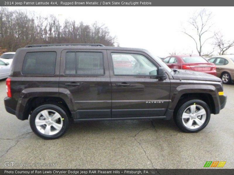 Rugged Brown Metallic / Dark Slate Gray/Light Pebble 2014 Jeep Patriot Latitude 4x4