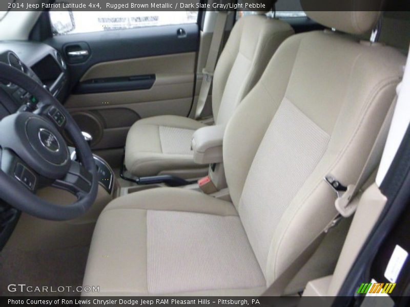 Rugged Brown Metallic / Dark Slate Gray/Light Pebble 2014 Jeep Patriot Latitude 4x4