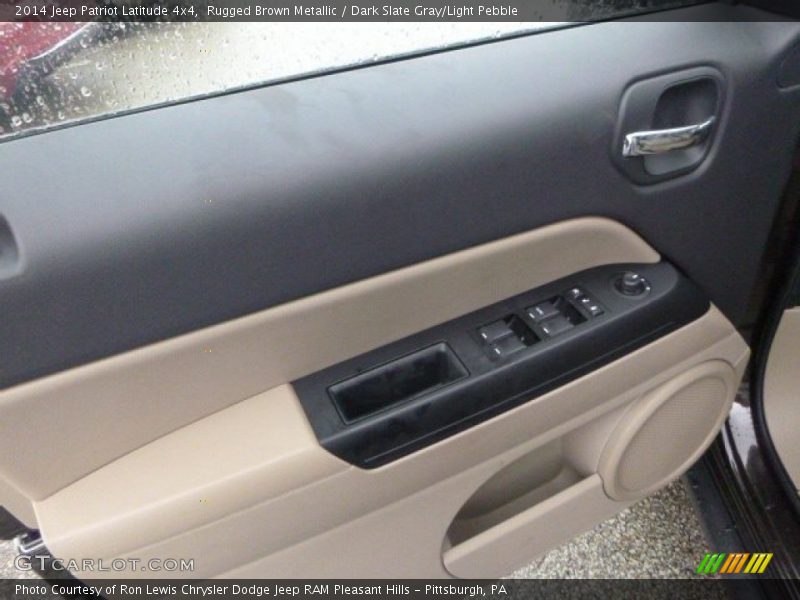 Rugged Brown Metallic / Dark Slate Gray/Light Pebble 2014 Jeep Patriot Latitude 4x4