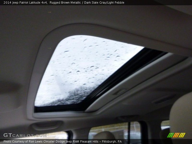 Rugged Brown Metallic / Dark Slate Gray/Light Pebble 2014 Jeep Patriot Latitude 4x4