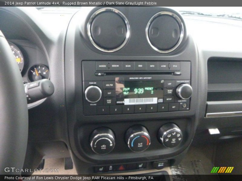Rugged Brown Metallic / Dark Slate Gray/Light Pebble 2014 Jeep Patriot Latitude 4x4