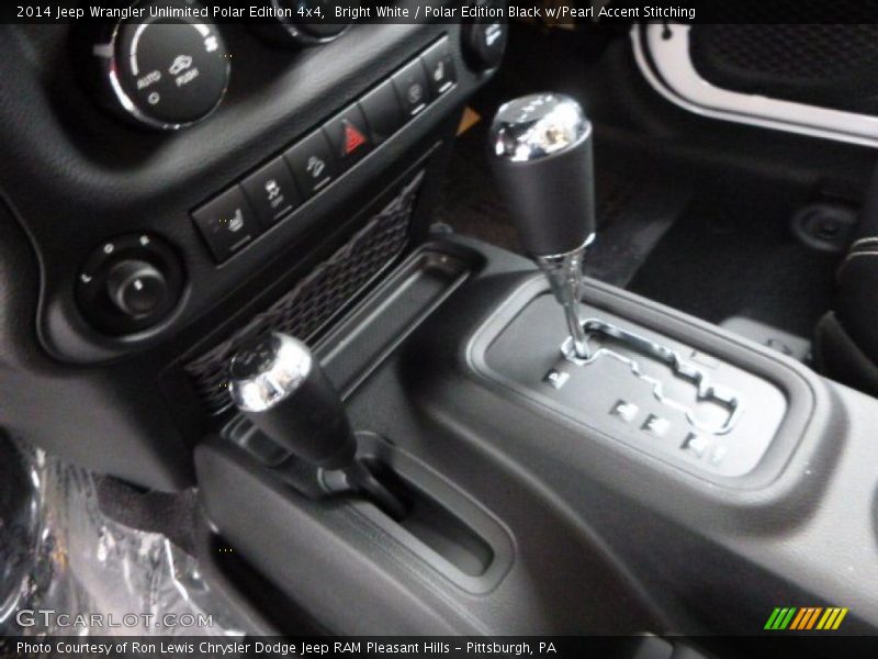 Bright White / Polar Edition Black w/Pearl Accent Stitching 2014 Jeep Wrangler Unlimited Polar Edition 4x4