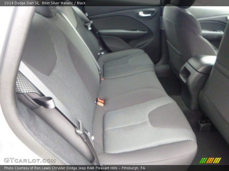 Billet Silver Metallic / Black 2014 Dodge Dart SE