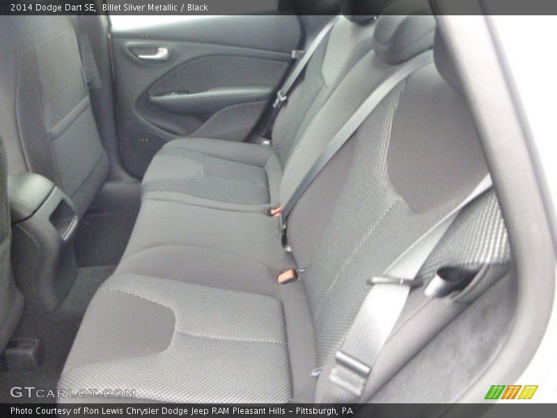 Billet Silver Metallic / Black 2014 Dodge Dart SE