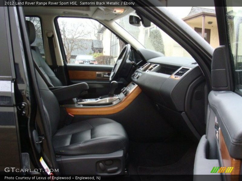 Santorini Black Metallic / Ebony 2012 Land Rover Range Rover Sport HSE