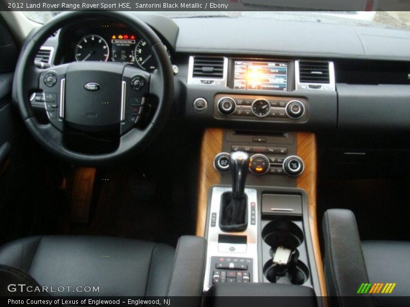 Santorini Black Metallic / Ebony 2012 Land Rover Range Rover Sport HSE
