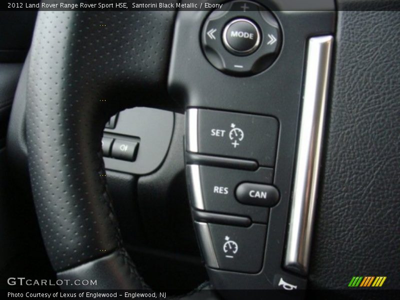 Santorini Black Metallic / Ebony 2012 Land Rover Range Rover Sport HSE