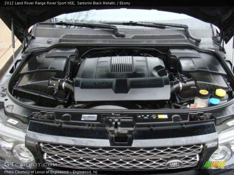 Santorini Black Metallic / Ebony 2012 Land Rover Range Rover Sport HSE