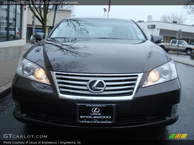 Nebula Gray Pearl / Parchment 2012 Lexus ES 350
