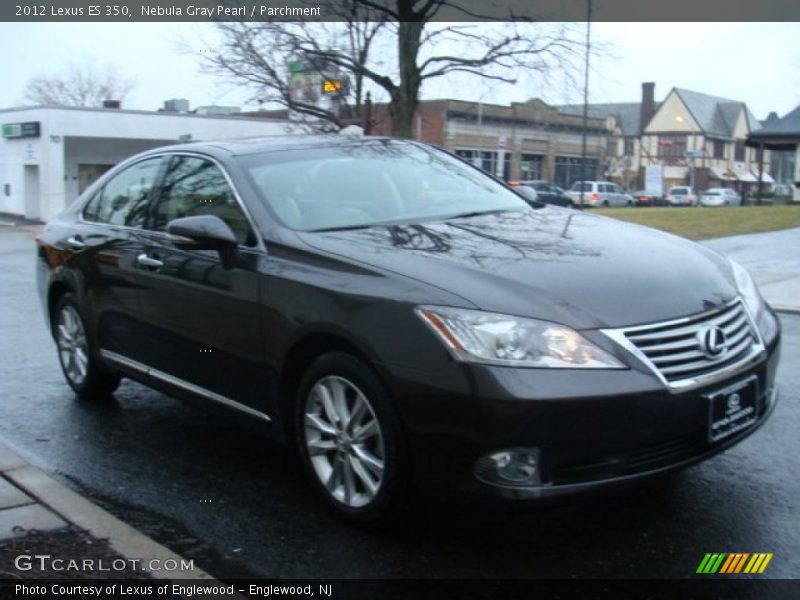 Nebula Gray Pearl / Parchment 2012 Lexus ES 350