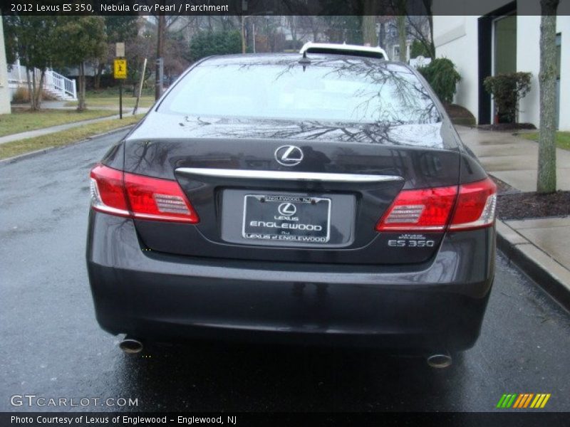 Nebula Gray Pearl / Parchment 2012 Lexus ES 350