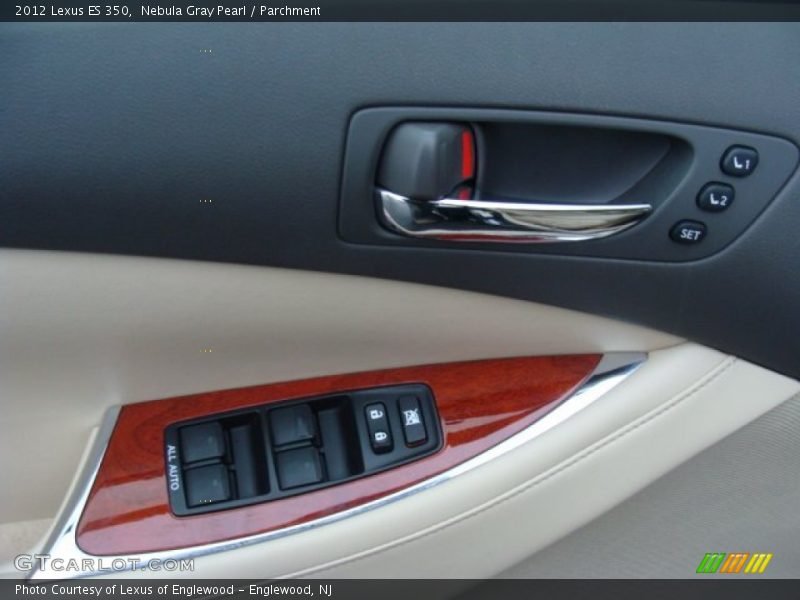 Nebula Gray Pearl / Parchment 2012 Lexus ES 350
