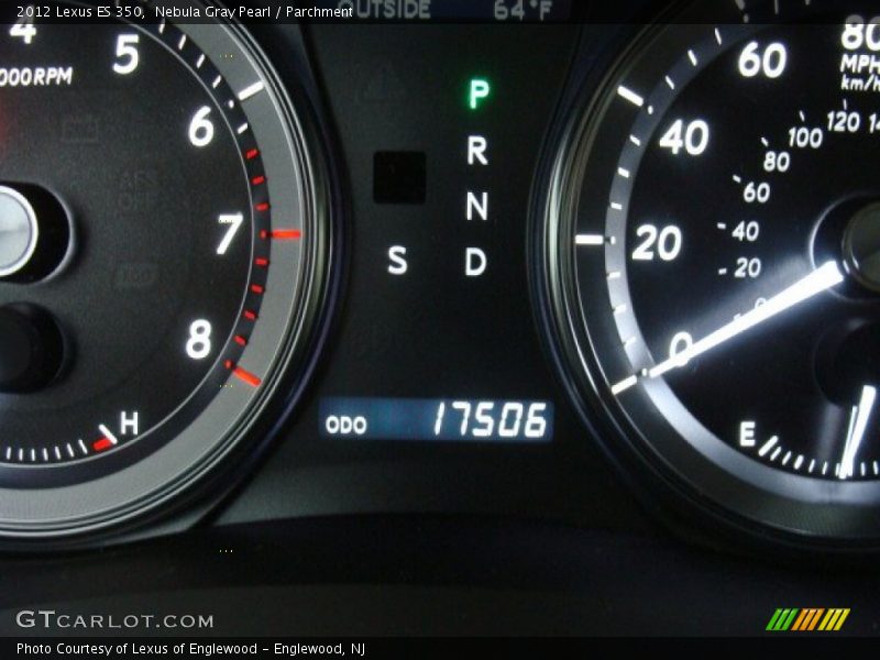 Nebula Gray Pearl / Parchment 2012 Lexus ES 350