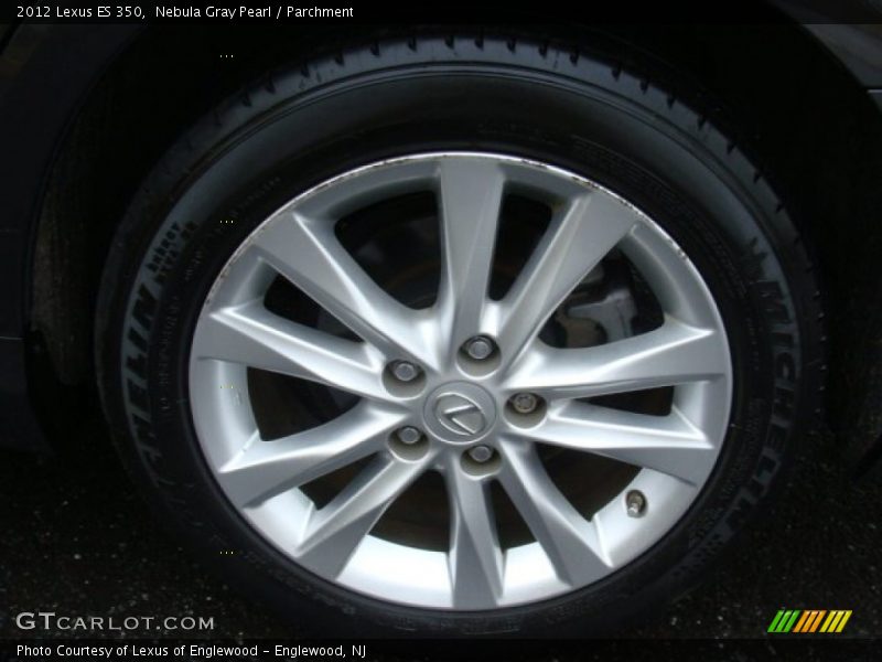 Nebula Gray Pearl / Parchment 2012 Lexus ES 350