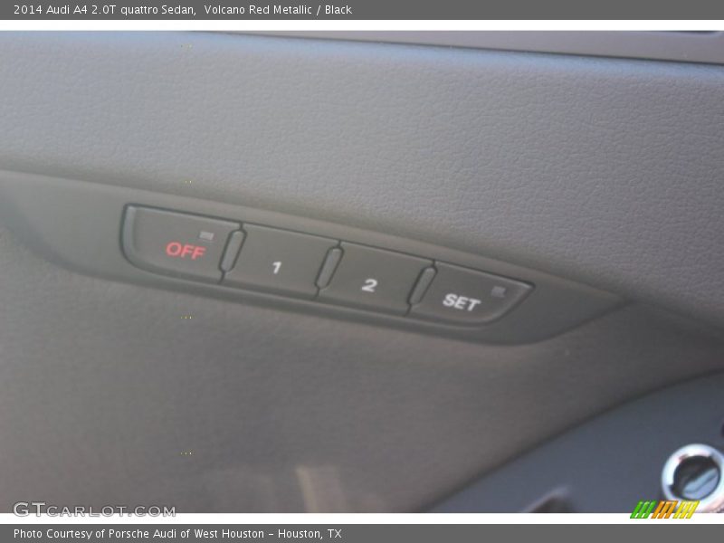 Volcano Red Metallic / Black 2014 Audi A4 2.0T quattro Sedan