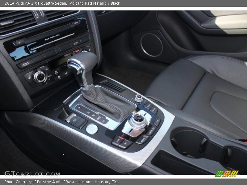 Volcano Red Metallic / Black 2014 Audi A4 2.0T quattro Sedan